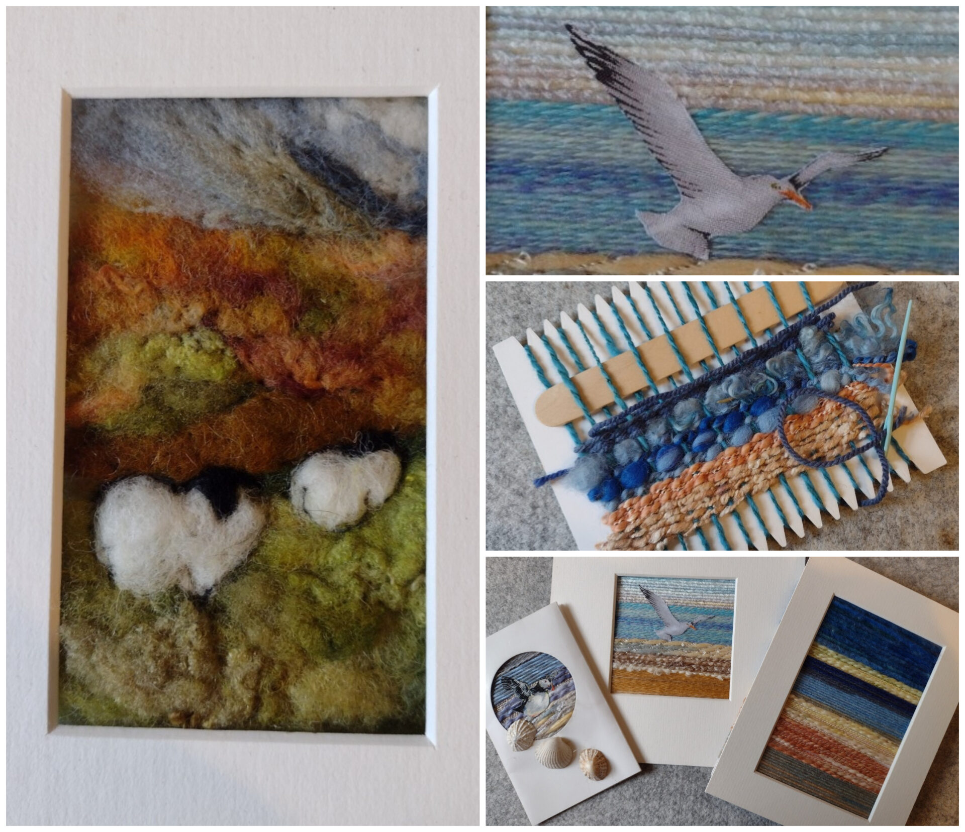 WWT – Felting, Weaving & Winding with Solway Woolscapes